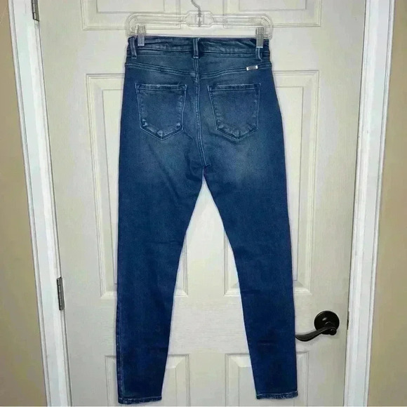 KanCan™ High Rise Medium Destructed Skinny Jean Sz 27 - Picture 12 of 13